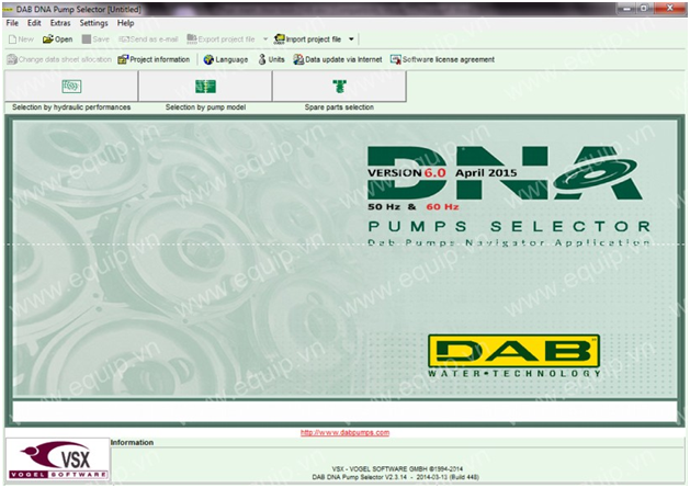 pump selection software